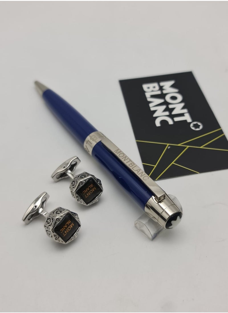 Mont Blanc Mont Blanc Classic pen and clipboard  - Image 1