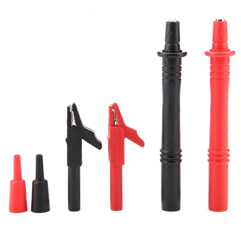 Budget friendly sizing alternatives P1300C Electronic Digital Multimeter Test Leads with Clips Replaceable Probe Tips Set Cross-material combo compatible Daily universal pick Multi-demand satisfied design Multi-use upgraded craftsmanship Neat shape Market popular practical build Wide usage compatibility Safe material Economical upgraded quality Secure equipped warehouse Repeated use friendly design Durability boosted processed material Labor saving optimized design Simple upgraded construction Varied available picks All condition fit Long term storage compatible Scratch resistant Multiple options Upgraded general material Dust proof Workday cycle fulfillment Growing order stock support Stable local goods source - Image 5