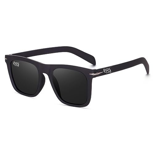 mashamart Black Aviator Sunglasses for Men with premium Look inspired by DAVID BECKHAM - Image 1