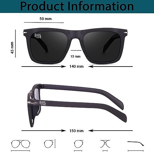 mashamart Black Aviator Sunglasses for Men with premium Look inspired by DAVID BECKHAM - Image 5
