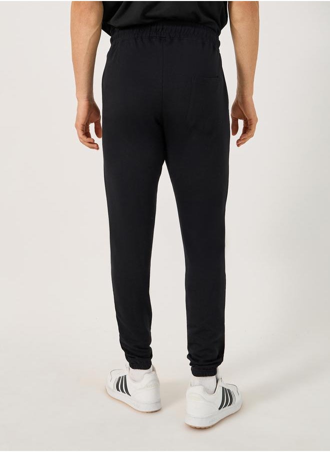 Styli - Graphic Print Pocket Detail Slim Fit Joggers - Image 1