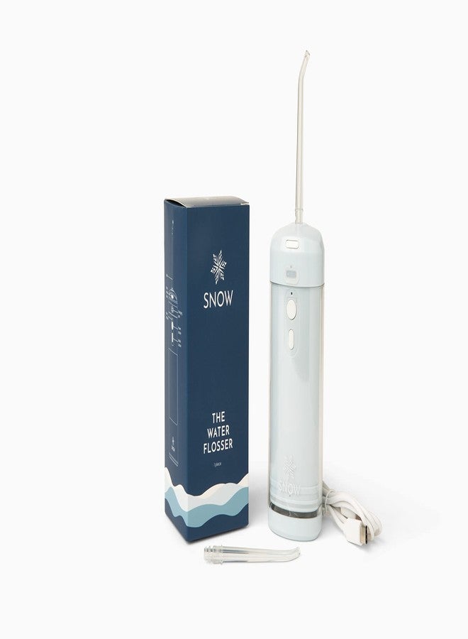 SNOW Whitening Water Flosser - Rechargeable Water Flosser with Multiple Power Modes - Travel-Friendly & Antibacterial Water Flosser for Teeth & Mouth - Collapsible & Portable Tool for Oral Health - Image 1