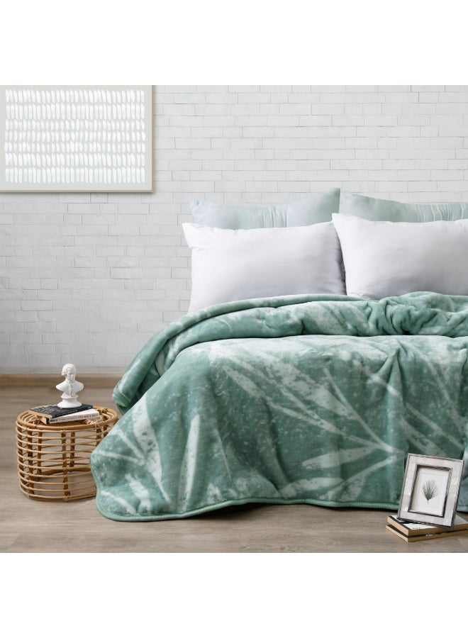 Morano Silverado Blanket 220 x 240 1 ply Microfiber blanket Printed design Lightweight and warm - Image 1