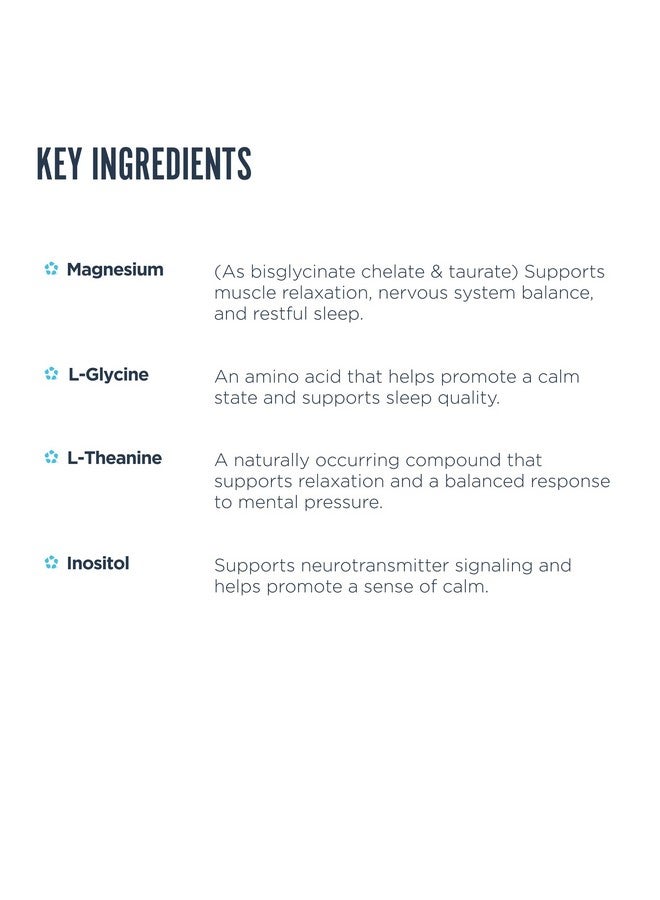 Revive MD Sleep Support Supplement for Adults, Honey Lemon - Sleep Supplements with Magnesium (Glycinate), Inositol, Glycine & L-Theanine - Promotes Relaxation & Sleep Health - Image 3