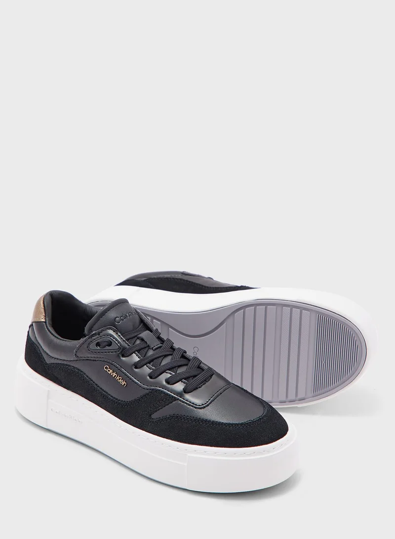 CALVIN KLEIN Cupsole Lace Up Low Top Sneakers
