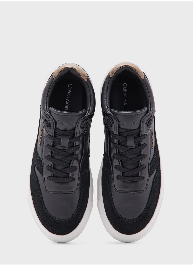 CALVIN KLEIN Cupsole Lace Up Low Top Sneakers