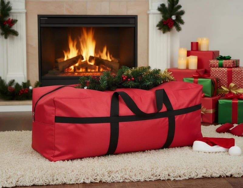 DoYiKe Christmas Tree Storage Bag 7.5ft 4ft 5ft 6ft 7ft 9ft, Heavy Duty Storage Bags for Small Christmas Tree - Image 2