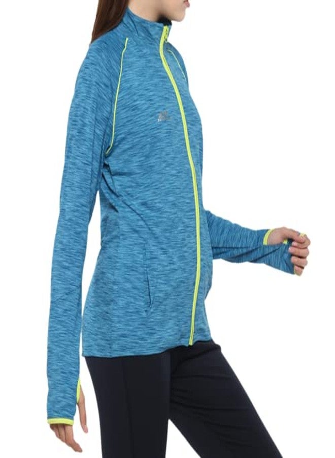 Nivia 2434 Polyester NEO - 2 Female Jacket, Others, (Turq Blue) - Image 4