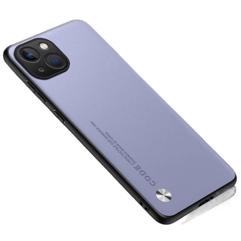 BB Leather Texture Protective Case for Redmi Note 11 Pro with Drop Protection and Full Coverage plus Shockproof plus Leather Texture plus Business Style in Purple - Image 1