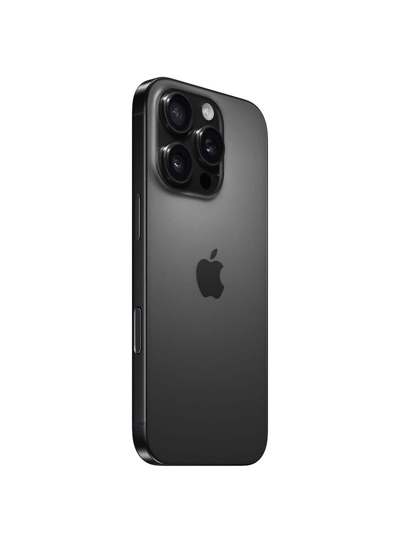 ابل  Refurbished - iPhone 16 Pro 512GB Black Titanium 5G With Facetime - International Version - Image 3