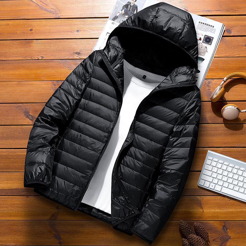 [Anti-season Clearance] Down cotton-padded jacket Men's Winter Jacket Thin Korean Fashion Men's Short Thickened Warm  - Image 4