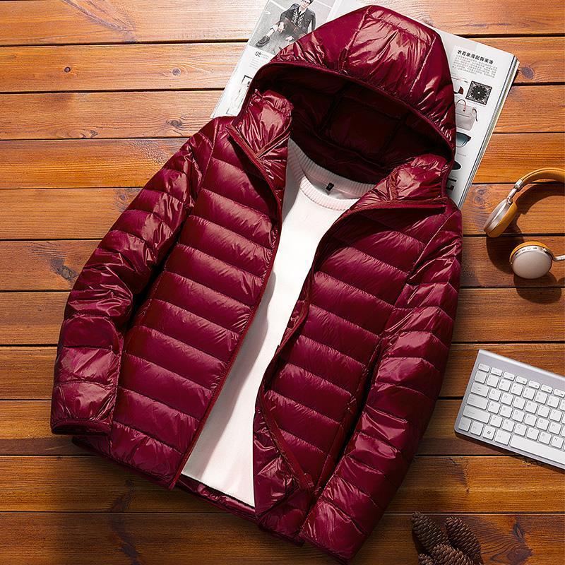 [Anti-season Clearance] Down cotton-padded jacket Men's Winter Jacket Thin Korean Fashion Men's Short Thickened Warm  - Image 1
