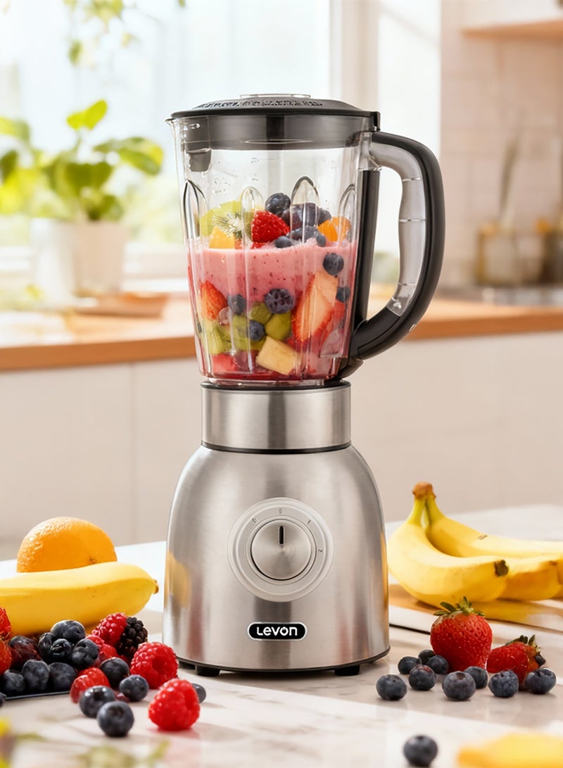Levon stainless steel blender. 1000 watts. 1.7 liters. - Image 3