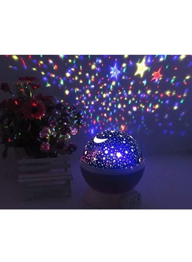 NIBEMINENT Star And Moon Starlight Projector Lamp Multicolour 13 x 14.5cm - Image 4