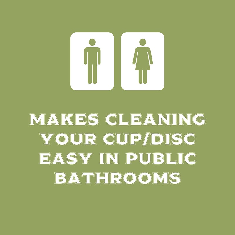 Pixie Cup Pixie Menstrual Cup Wipes - On The Go Public Bathroom Wipes for Feminine Care - Safe On Period Cups & Menstrual Discs - Biodegradable, Flushable, pH Balanced & Unscented (20 Count) - Image 2