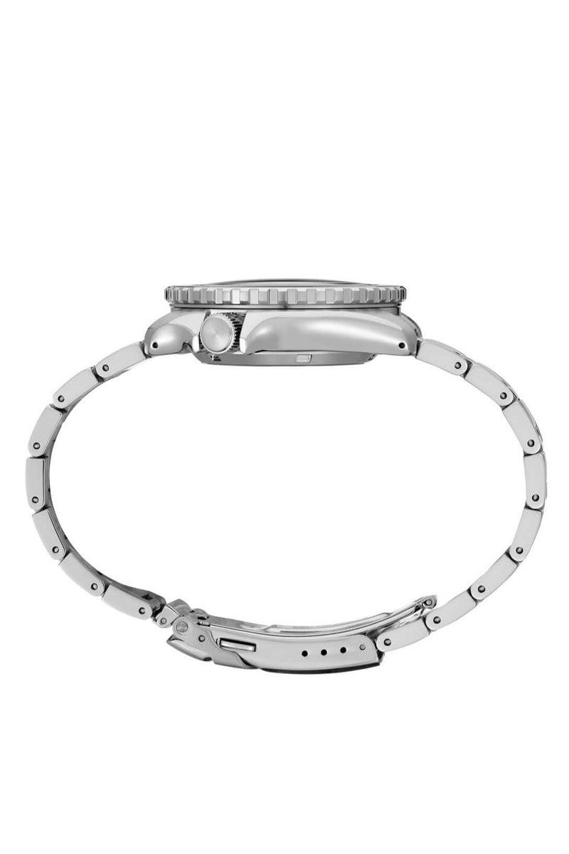 Seiko ساعة سيكو 5 سبورت SRPK97 الأوتوماتيكية – قرص شمس أزرق، ستانلس ستيل، 42.5 مم، ساعة للرجال - Image 2