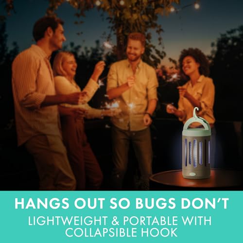 STEM Flying Insect Zapper, Indoor and Outdoor Electric Fly & Mosquito Trap, Includes Micro-USB Charging Cable and Brush for Cleaning - Image 3