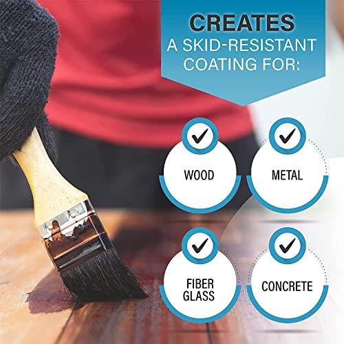 Slip Doctors SlipDoctors Extra Grip Clear – Anti-Skid Additive for Outdoor and Indoor Surfaces Including Paint, Metal, Wood, Fiberglass, and Concrete – Transparent High Traction Additive (20 OZ) - Image 5