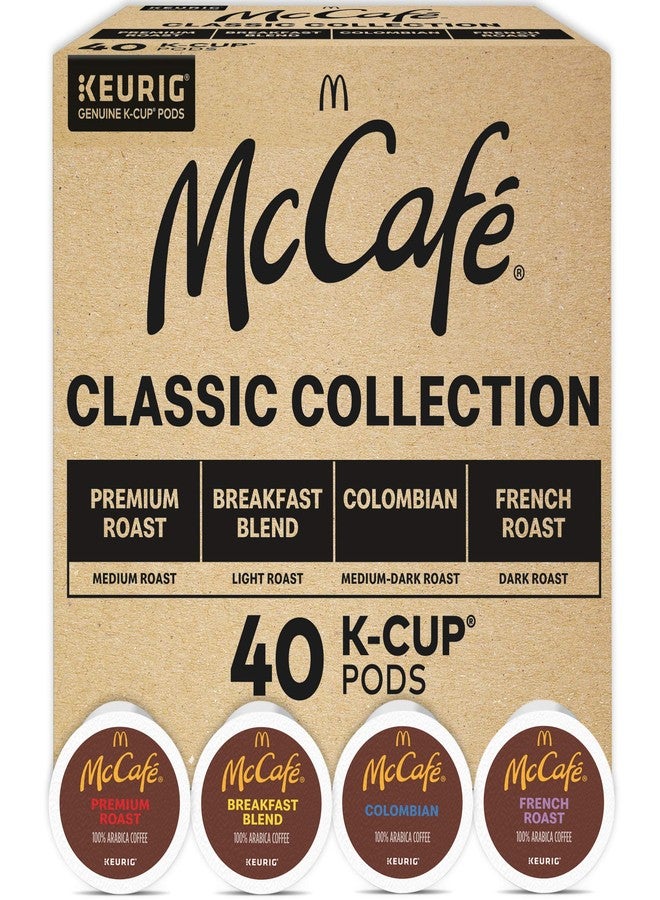 McCafe Classic Collection, Single-Serve Coffee K-Cup Pods, Classic Collection Variety Pack, 40 Count - Image 1