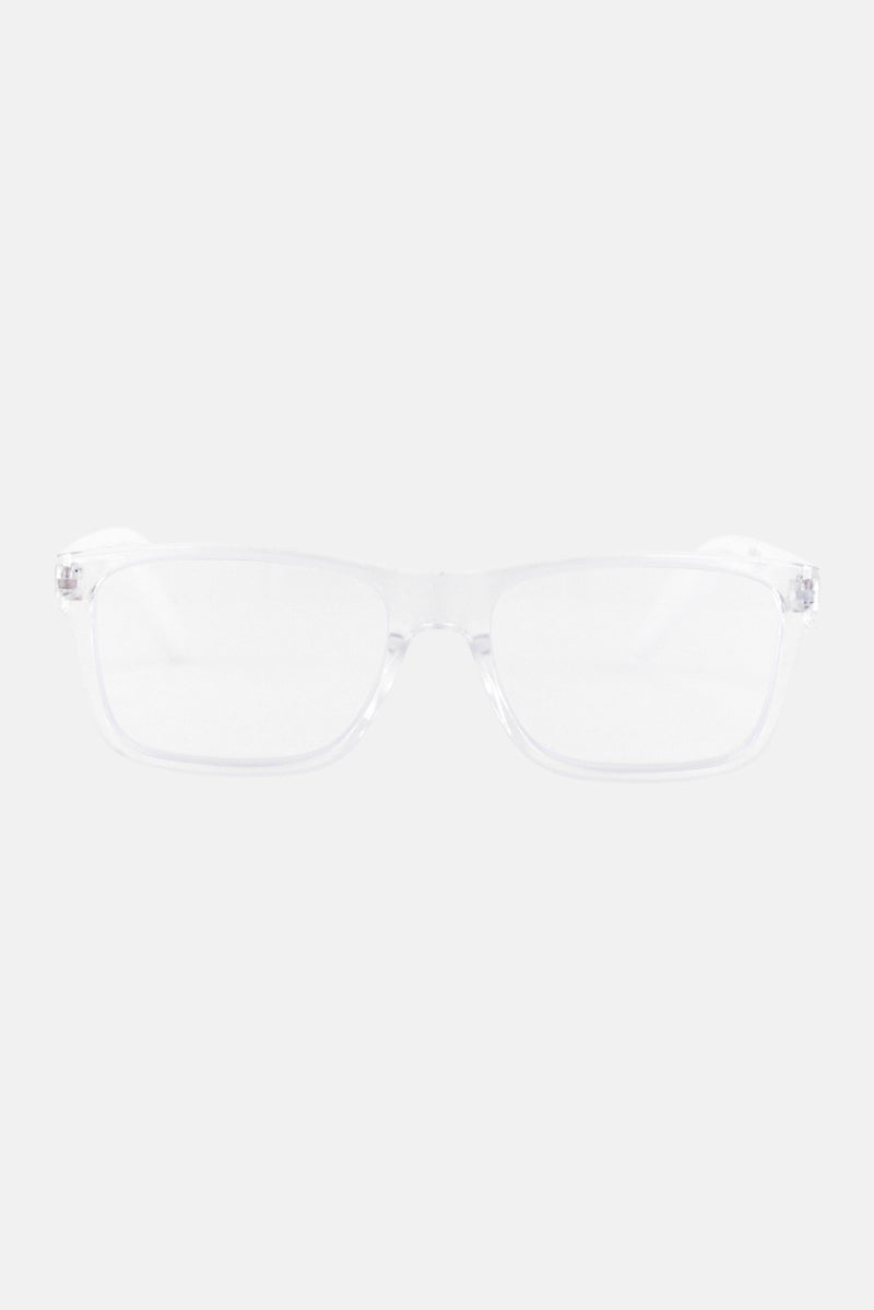 A & A Glasses Men WRS6906S Rectangular Reading Glass, Transparent - Image 1