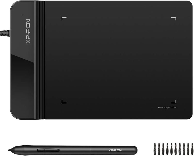XPPen Drawing Tablet G430S OSU, Graphic Drawing Tablet with 8192 Levels Pressure Battery-Free Stylus, 4 x 3 inch Ultrathin, for OSU Game, Online Teaching Compatible with Window/Mac Black - Image 1