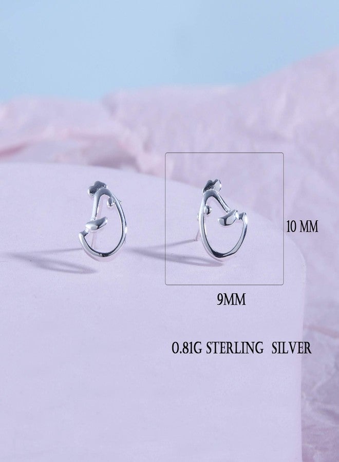 Helen de Lete Lovely Rooster Chicken Sterling Silver Stud Earrings for Women - Image 3