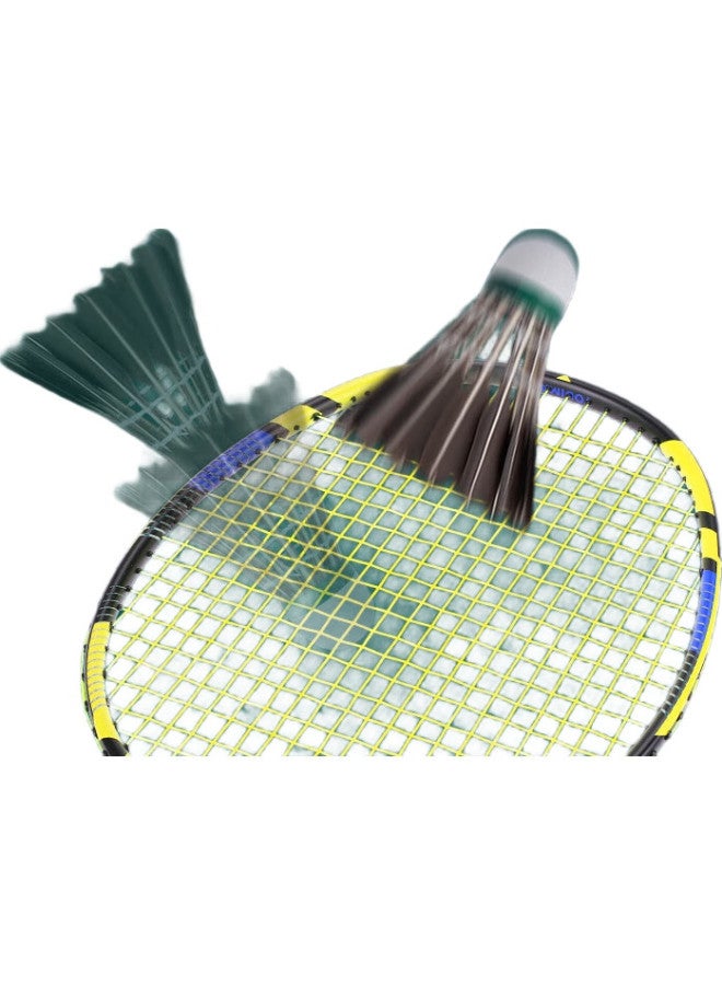 yodiman Youdiman 12-Pack Badminton Shuttlecocks, Black Goose Feather, For Competition And Training - Image 1