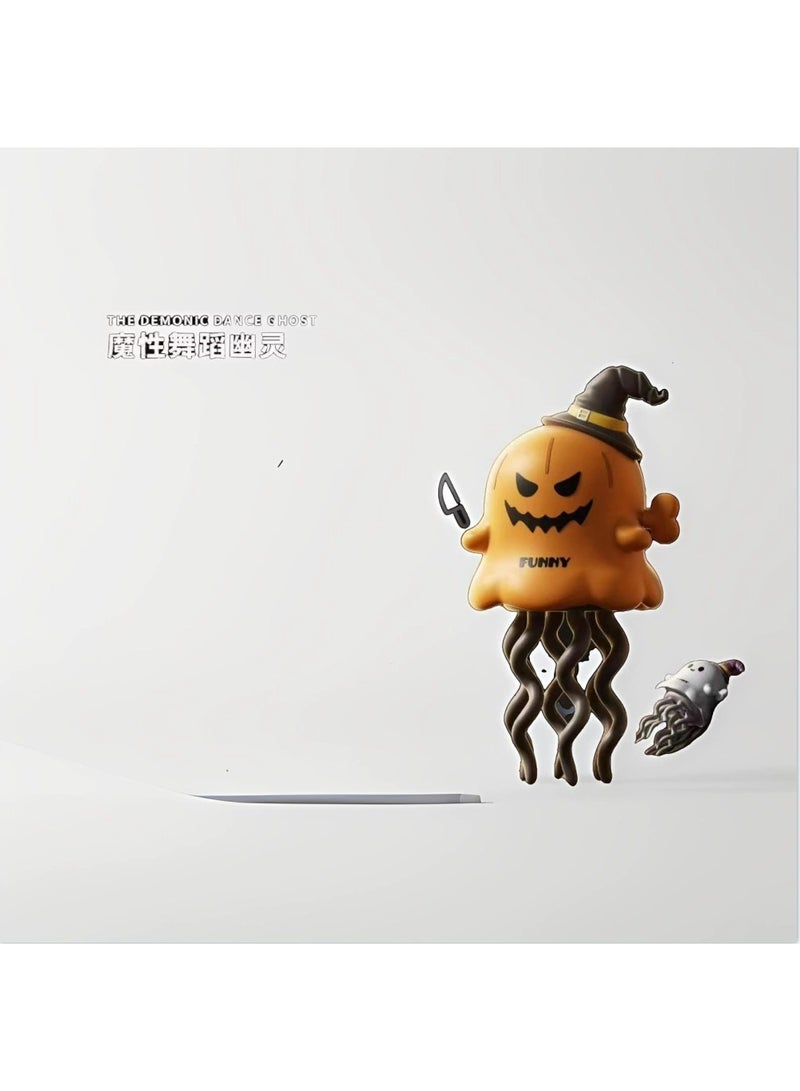 general Creative Fun Halloween Pumpkin Ghost Wind-Up Toy