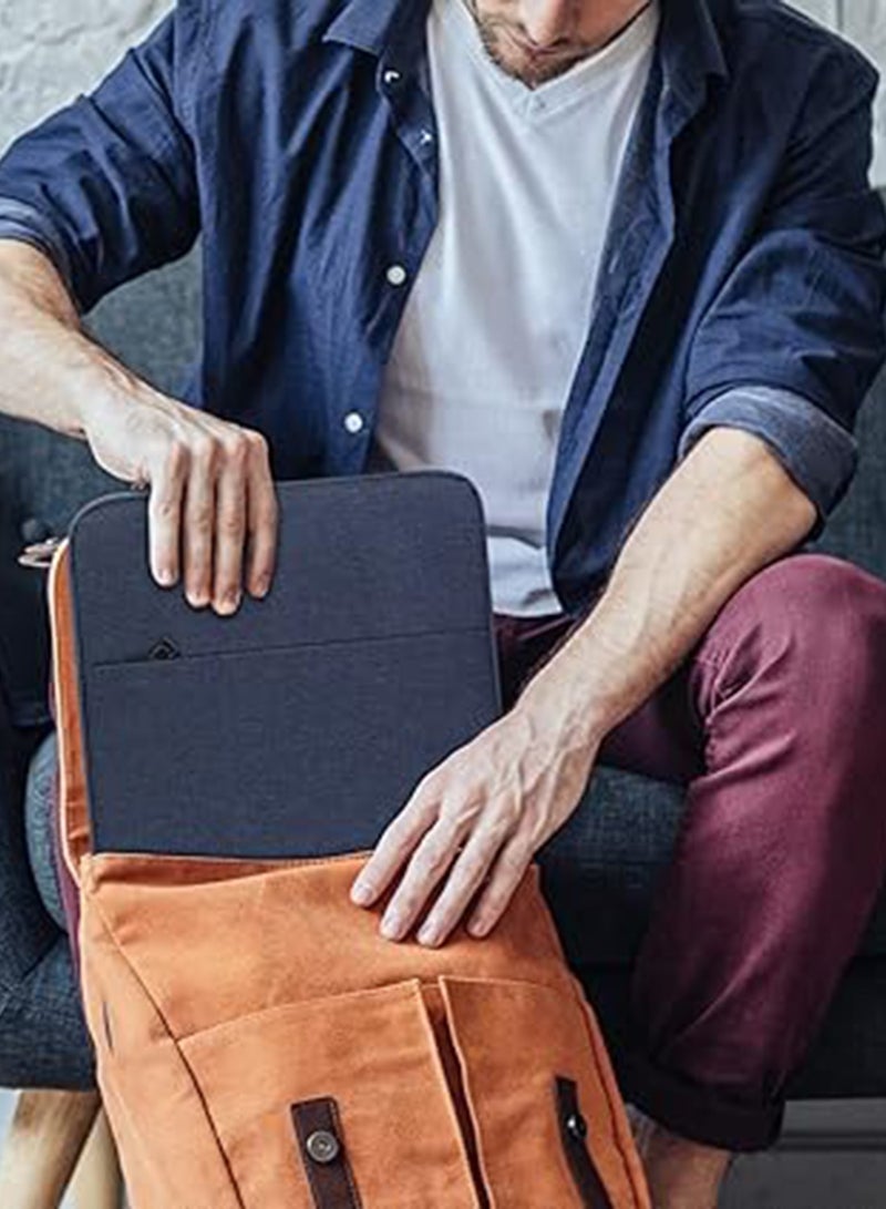 15.6-inch Laptop Sleeve, Shockproof Laptop Sleeve - Navy - Image 5