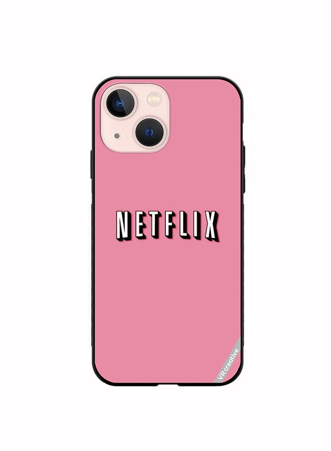 VR CREATIVE Protective Case Cover For Apple iPhone 14 Netflix Design Multicolour - Image 1