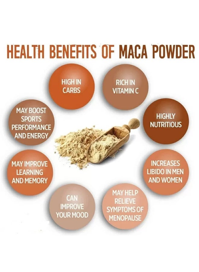 Maca Root Power | Natural Herbal Supplement for Energy, Vitality & Daily Wellness | Premium Quality Maca Powder - Image 4