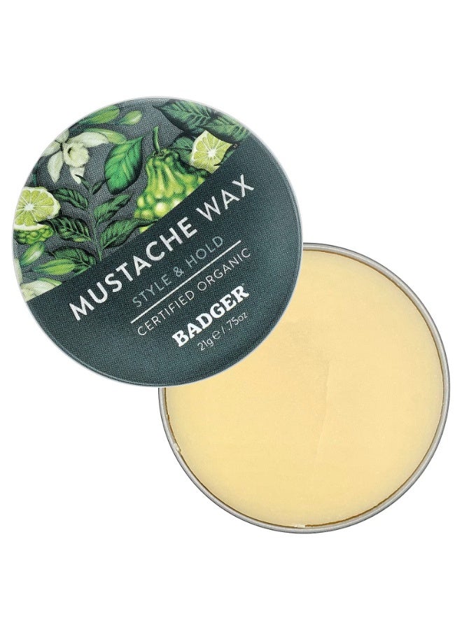 بادجير بادجر، شمع الشارب العضوي، 0.75 أونصة (21 جم) - Image 2