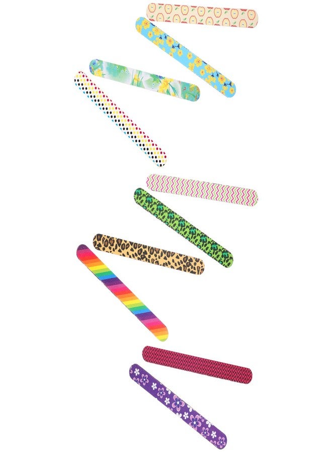 Mudder 20 Pcs Nail File Colorful Emery Boards Nail Buffer File Tools for Women Double Sided Filers for Shaping and Smoothing Toenails and Fingernails - Image 5