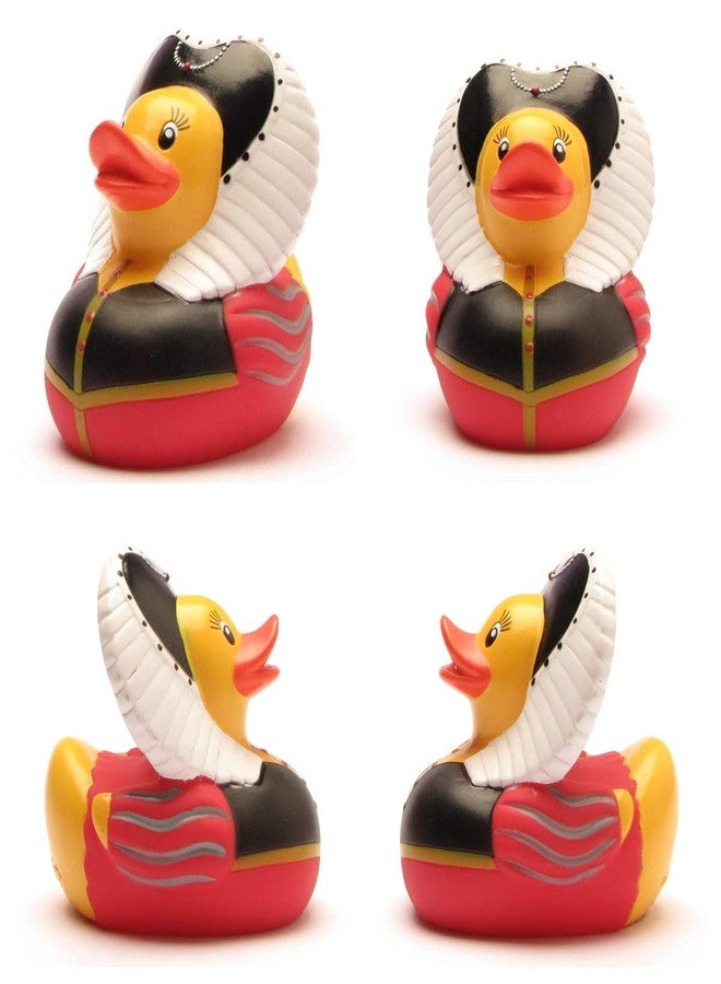 Duckshop Yarto Famous & Historical Rubber Duck Bath Toys | Educational | Child Safe | Tested for Ages 0+ | Collectable | Party Favors | Cake Toppers (Queen Elizabeth) - Image 3