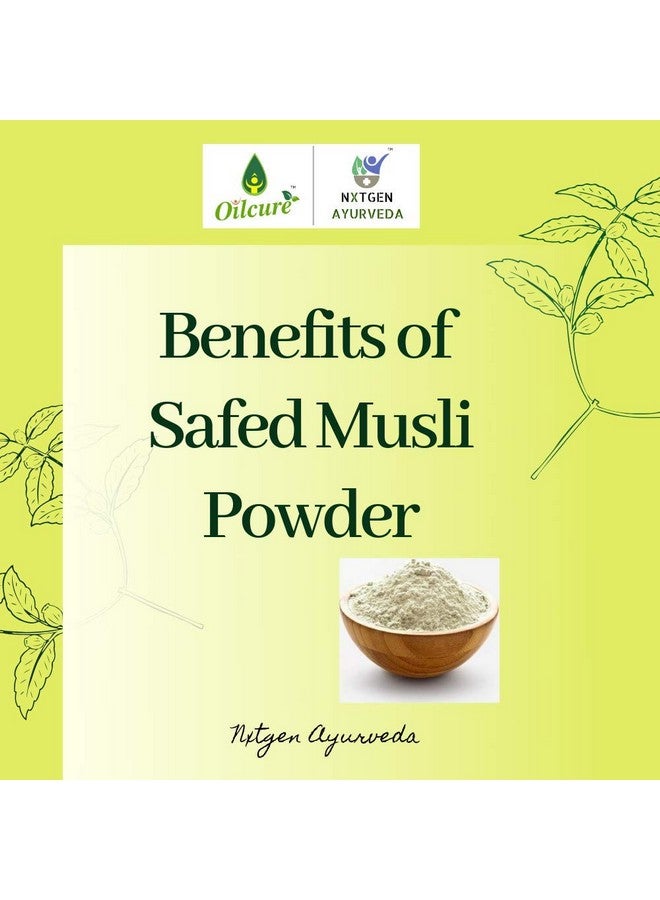 NXTGEN AYURVEDA Nxtgen Ayurveda Safed Musli | White Musli Root | Chlorophytum | 100 GMS  - Image 3