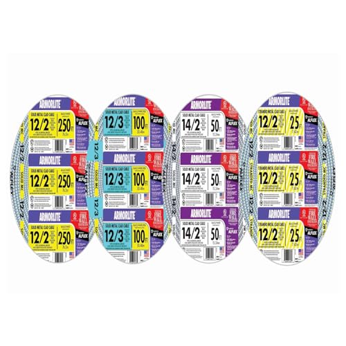 Southwire Woods Southwire 68583421 25-Foot 12-Gauge 3-Conductor Type MC Cable, Aluminum - Image 2