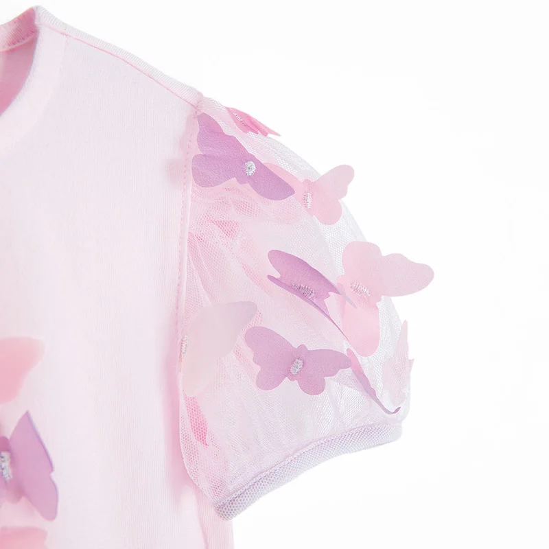 Cool Club PINK COTTON, ELASTANE T-SHIRT S/S