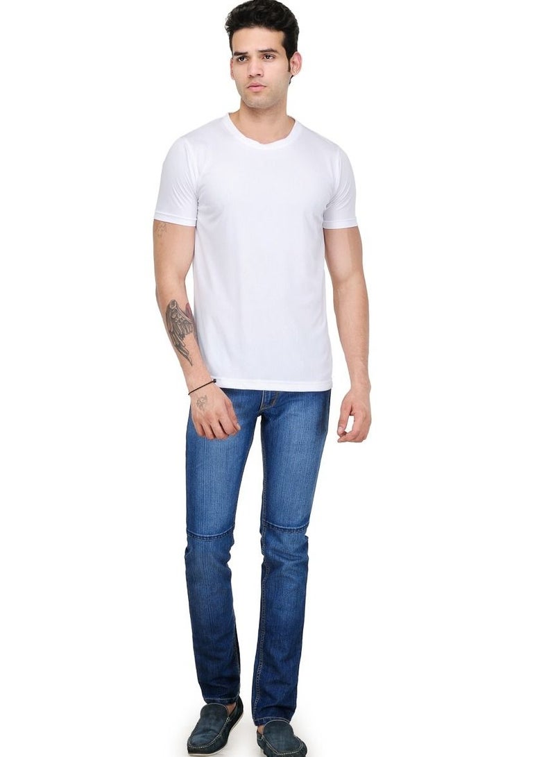 noT.- men's Perfect-T Plain Short-Sleeve T-Shirt, men’s Crewneck plain T-Shirt, men’s Short-Sleeve Cotton Tee(plain) - Image 3