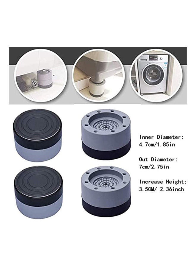 NIBEMINENT Shock And Noise Cancelling Washing Machine Support Blue - Image 2