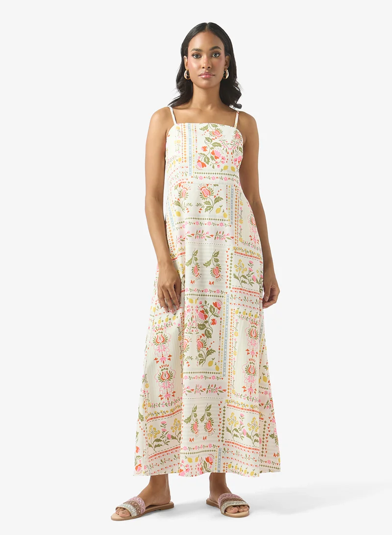Soleira Printed Beach Dress