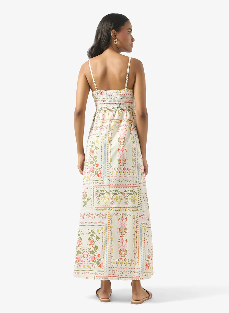 Soleira Printed Beach Dress