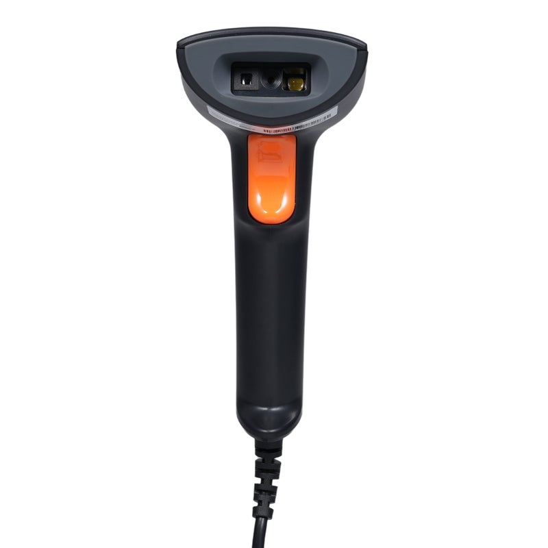 Handheld USB 1D Barcode Scanner with Stand CMOS Image Sensor Support Paper Code/Screen Code Compatible with Windows   Android MacOS Linux System for Supermarket Library Logistics Retail Warehouse - Image 4