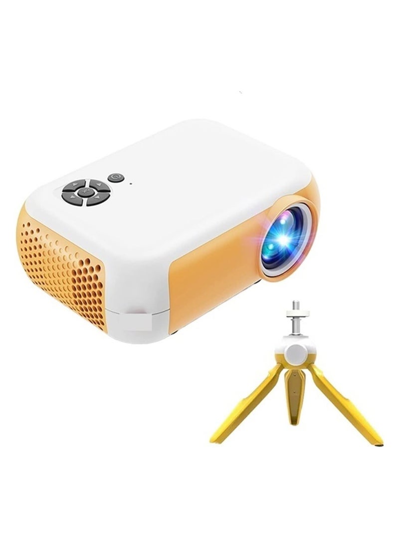 Generic - A10 Mini Projector, 1080P Full HD, 100 ANSI Room Dorm Home Theater Video Projector Compatible with iOS, Android, HDMI, TV Stick, USB, PC and Remote Control - Image 1