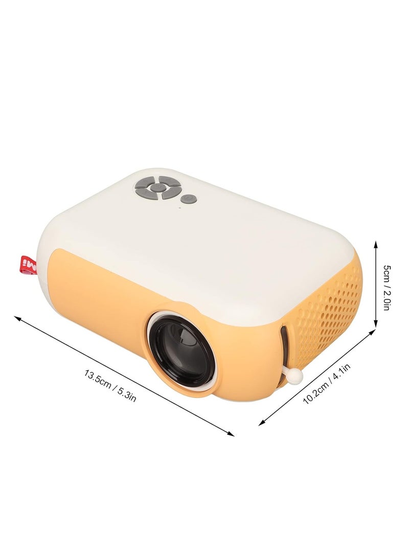 Generic - A10 Mini Projector, 1080P Full HD, 100 ANSI Room Dorm Home Theater Video Projector Compatible with iOS, Android, HDMI, TV Stick, USB, PC and Remote Control - Image 1