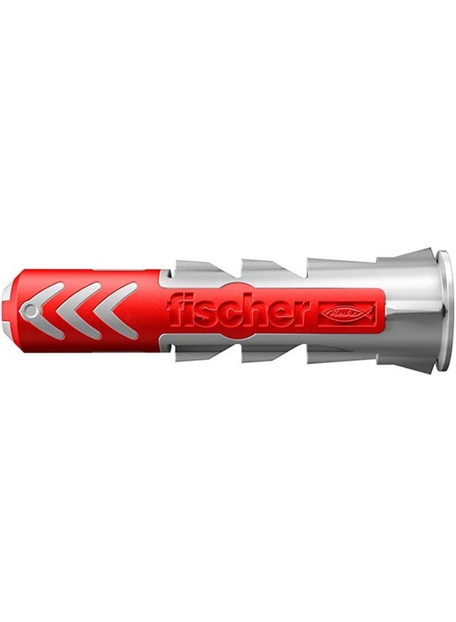 Fischer fischer DuoPower 1/4" x 1-3/16" S PH, 50 Plugs & 50 Screws, Powerful Universal Plug with Intelligent 2-Component Technology for Fastenings in Concrete, Bricks, Drywall, Chipboard, etc - Image 2