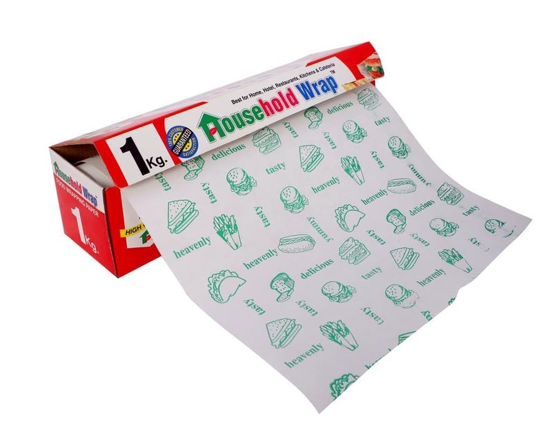 Butter Paper Rolls 25 Meters Food Wrapping Paper Roll Premium NonStick Butter Wrapping Paper Food Wrapping Paper Reheatable Non Stick Paper Parchment Paper - Image 4