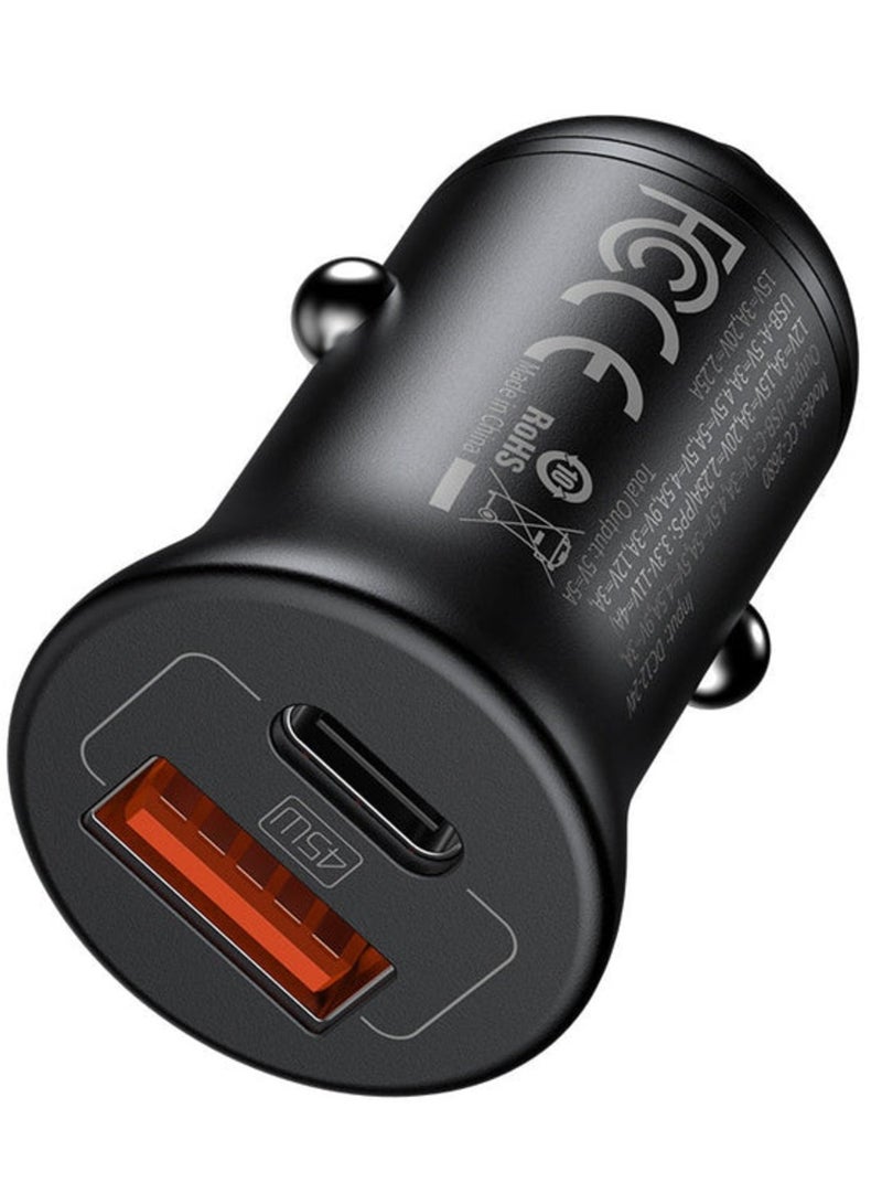 Mcdodo 45W PD Car Charger - Dual Ports (Type-C & USB) - Image 3