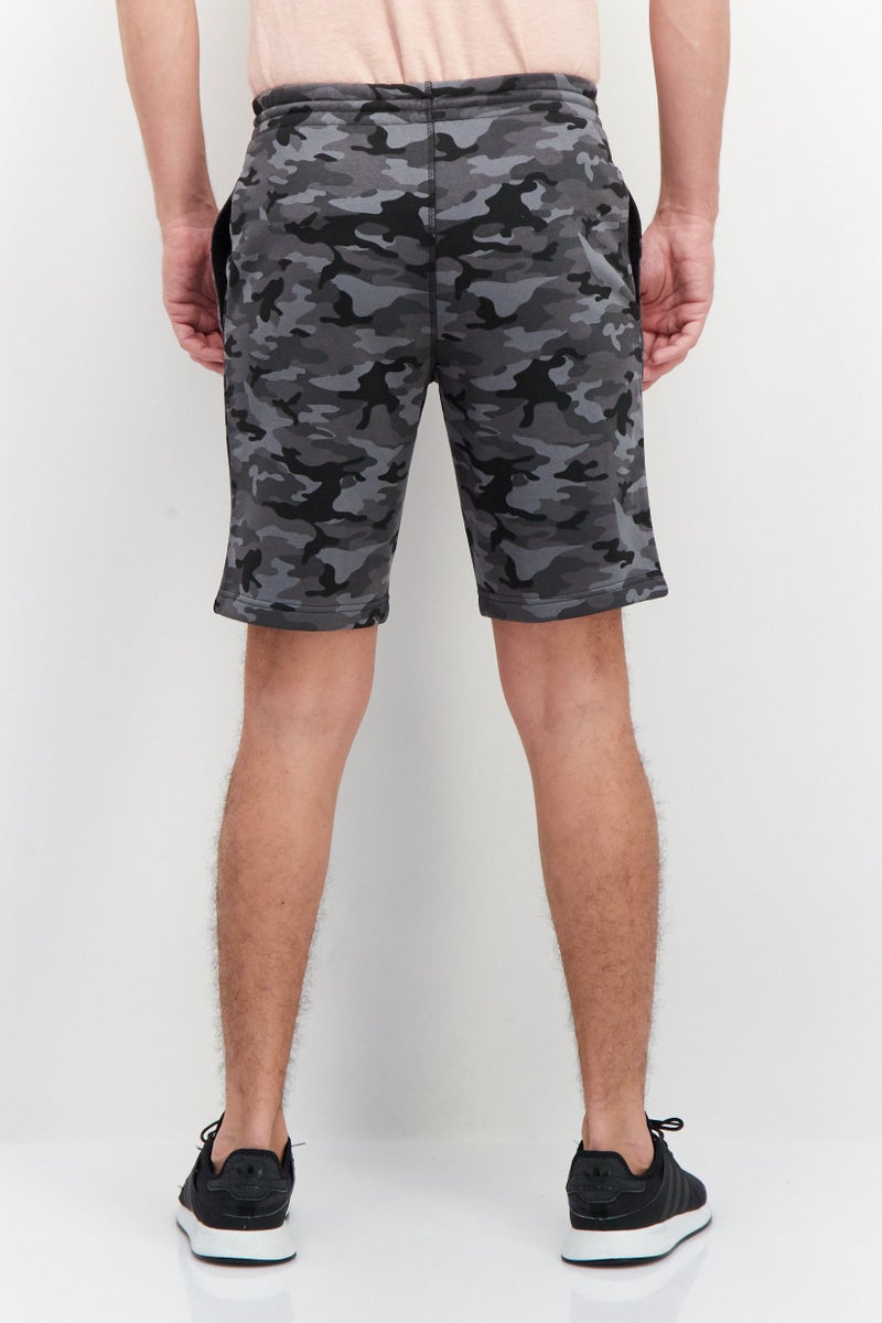 Reebok Men Sportswear Fit Camouflage Drawstring Training Shorts, Multicolor - Image 2