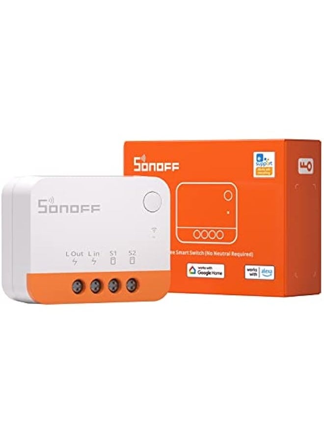 SONOFF ZBMINIL2 Extreme Zigbee Smart Light Switch (2 Way), Works with Alexa, SmartThings Hub, Google Home& ZBBridge-P, ZigBee Hub Required, No Neutral Required  - Image 1