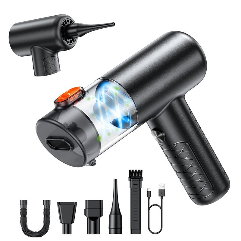 Purejoy  7000Pa Rechargeable Car Vacuum Cleaner, Handheld Blow & Suction Portable with HEPA Filter, 4-in-1 - Image 2